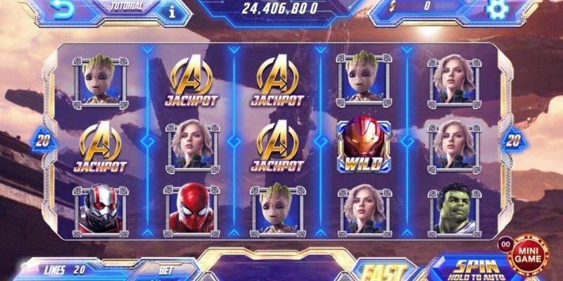 Sơ lược về nổ hũ Avengers tại PM Slot nhà cái SA88